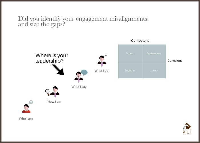 Did you identify your engagement misalignments and size the gaps Sans Cadre